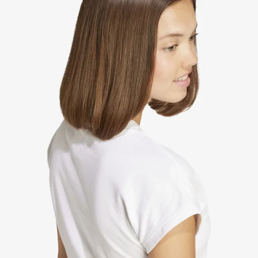 adidas Essentials Linear Cotton Damen T-Shirt-Damen T-Shirts
