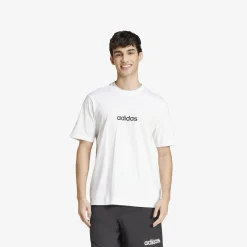 adidas Essentials Linear Single Jersey Herren T-Shirt-Herren T-Shirts