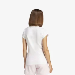 adidas Essentials Linear Cotton Damen T-Shirt-Damen T-Shirts
