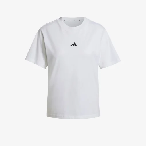 adidas Essentials Small Logo Cotton Damen T-Shirt-Damen T-Shirts