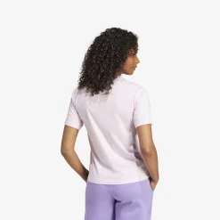 adidas Essentials Small Logo Cotton Damen T-Shirt-Damen T-Shirts