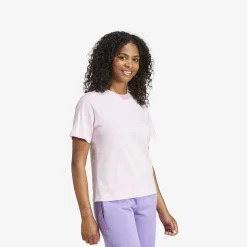 adidas Essentials Small Logo Cotton Damen T-Shirt-Damen T-Shirts