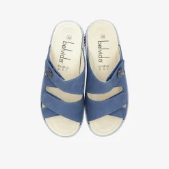 belvida Damen Pantolette-Damen Sandalen | Größen Ab 42