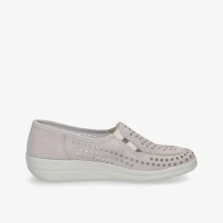 COMFINO Damen Slipper-Damen Komfortschuhe | Halbschuhe