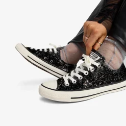 CONVERSE ​ Chuck Taylor All Star Glitter Damen Leinenschuh-Damen Halbschuhe | Sneaker