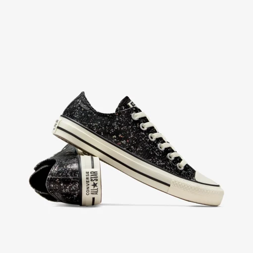 CONVERSE ​ Chuck Taylor All Star Glitter Damen Leinenschuh-Damen Halbschuhe | Sneaker