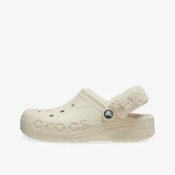crocs Baya Lined Fuzz Damen Clogs-Damen Hausschuhe | Sandalen