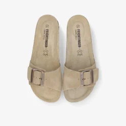 FEICHTINGER BIO Damen Pantoletten-Damen Sandalen | Größen Ab 42