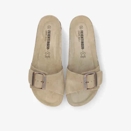 FEICHTINGER BIO Damen Pantoletten-Damen Sandalen | Größen Ab 42