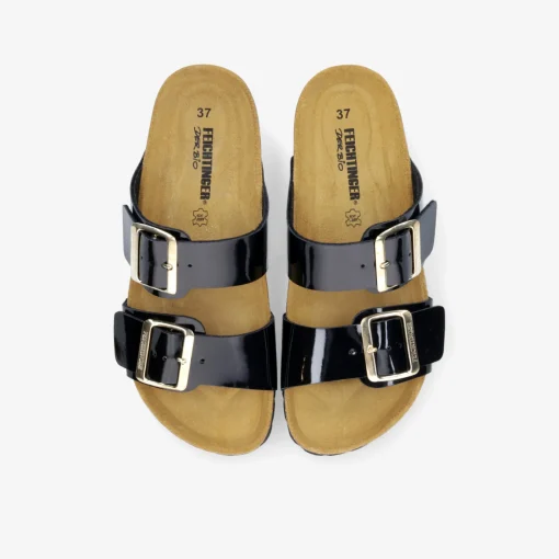 FEICHTINGER BIO Damen Pantolette-Damen Hausschuhe | Sandalen