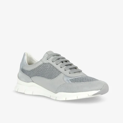 GEOX D SUKIE A Damen Klassischer Schnürer-Damen Halbschuhe | Größen Ab 42