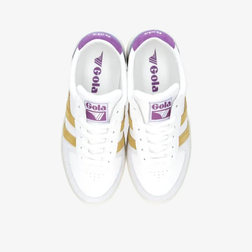 Gola ​ Grandslam Trident Damen Sneaker Low-Damen Sneaker