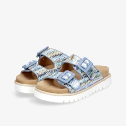 MUSTANG Damen Pantoletten-Damen Sandalen
