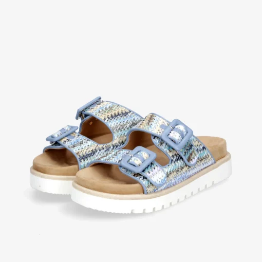 MUSTANG Damen Pantoletten-Damen Sandalen