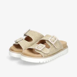 MUSTANG Damen Pantoletten-Damen Sandalen | Größen Ab 42