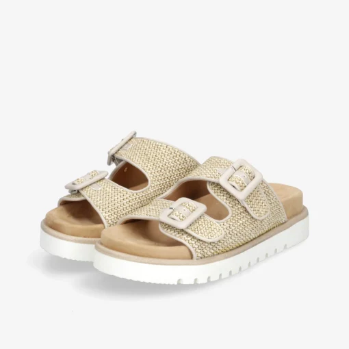 MUSTANG Damen Pantoletten-Damen Sandalen | Größen Ab 42