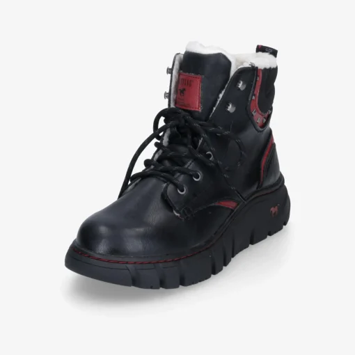 MUSTANG ​ Damen Schnürstiefelette-Damen Stiefeletten