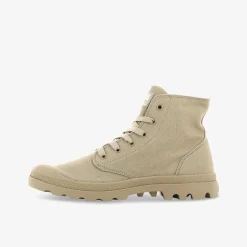 PALLADIUM MONO CHROME WARM Damen Leinenschuh-Damen Boots | Halbschuhe