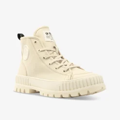 PALLADIUM PALLASHOCK ORG 2 Damen Leinenschuh-Damen Halbschuhe