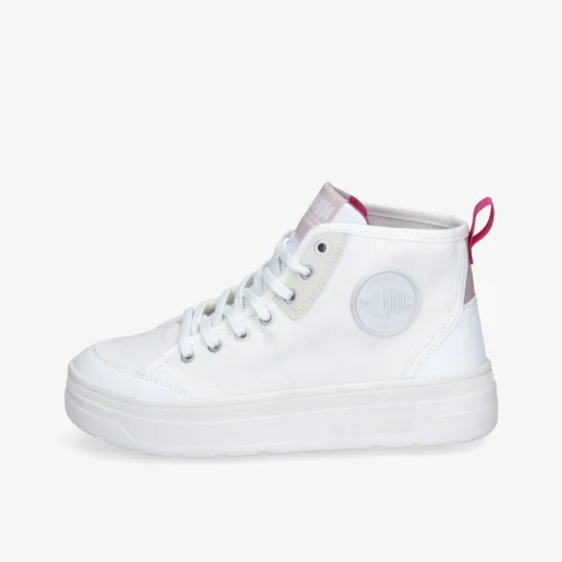 PALLADIUM ​ Pallasphalt Mid Damen Plateau Sneaker-Damen Halbschuhe | Sneaker