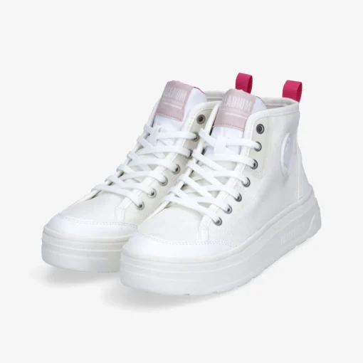 PALLADIUM ​ Pallasphalt Mid Damen Plateau Sneaker-Damen Halbschuhe | Sneaker