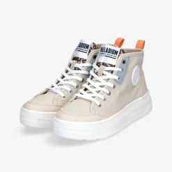 PALLADIUM ​ Pallasphalt Mid Damen Plateau Sneaker-Damen Halbschuhe | Sneaker