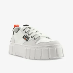PALLADIUM PALLATOWER LO STAR Damen Leinenschuh-Damen Halbschuhe