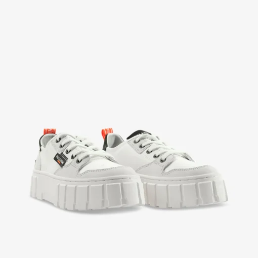 PALLADIUM PALLATOWER LO STAR Damen Leinenschuh-Damen Halbschuhe