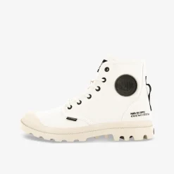PALLADIUM PAMPA HI HTG SUPPLY STAR Damen Leinenschuh-Damen Halbschuhe