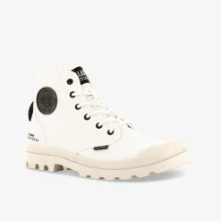 PALLADIUM PAMPA HI HTG SUPPLY STAR Damen Leinenschuh-Damen Halbschuhe