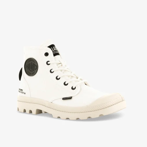 PALLADIUM PAMPA HI HTG SUPPLY STAR Damen Leinenschuh-Damen Halbschuhe