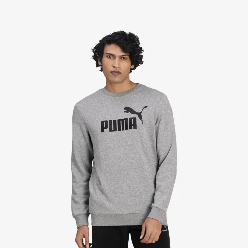 PUMA ​ ESS Big Logo Crew TR Herren Sweater-Herren Hoodies & Sweater
