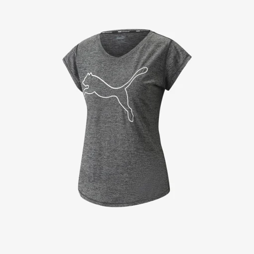 PUMA Train Favorite Heather Cat Damen T-Shirt-Damen T-Shirts