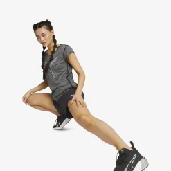 PUMA Train Favorite Heather Cat Damen T-Shirt-Damen T-Shirts