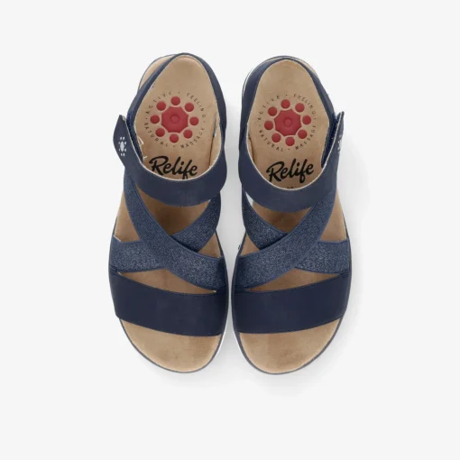 Relife ​ Damen Sandale-Damen Sandalen | Größen Ab 42
