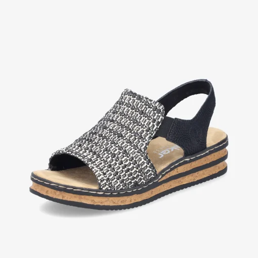 rieker Damen Keilsandalen-Damen Sandalen | Größen Ab 42