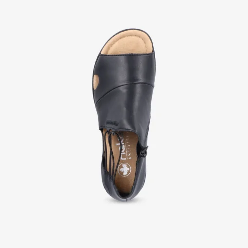 rieker Damen Keilsandalen-Damen Sandalen