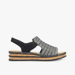 rieker Damen Keilsandalen-Damen Sandalen | Größen Ab 42