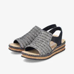 rieker Damen Keilsandalen-Damen Sandalen | Größen Ab 42