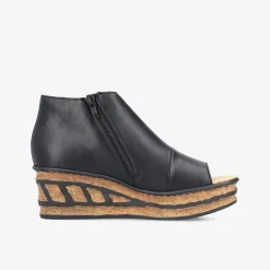 rieker Damen Keilsandalen-Damen Sandalen