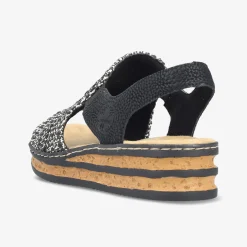 rieker Damen Keilsandalen-Damen Sandalen | Größen Ab 42