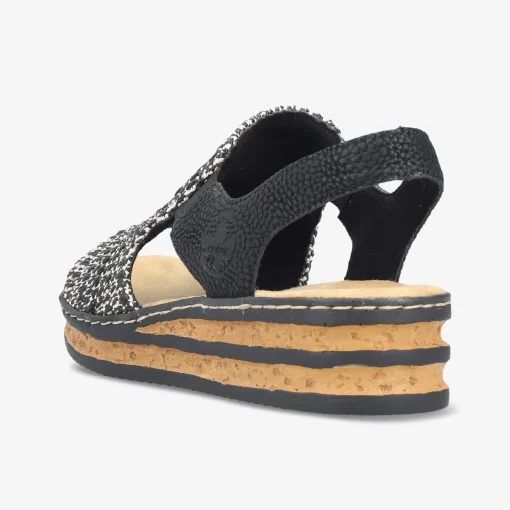 rieker Damen Keilsandalen-Damen Sandalen | Größen Ab 42