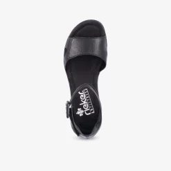 rieker Damen Keilsandalen-Damen Sandalen