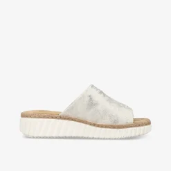 rieker Damen Pantoletten-Damen Sandalen