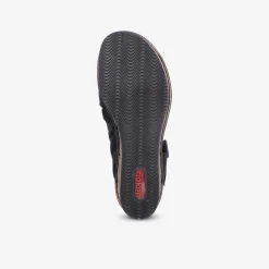 rieker Damen Plateausandalen-Damen Sandalen