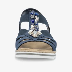 rieker Damen Riemchensandalen-Damen Sandalen