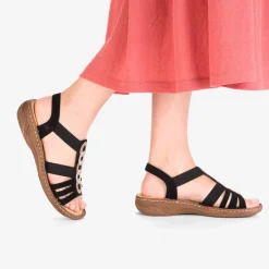 rieker Damen Riemchensandalen-Damen Sandalen | Größen Ab 42