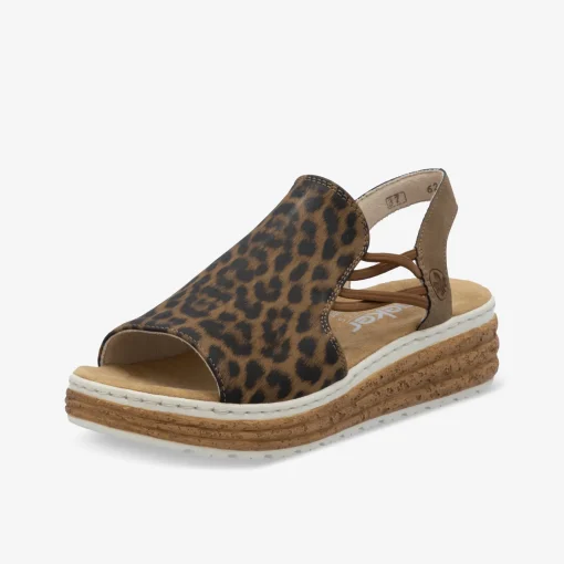rieker Damen Sandalen-Damen Komfortschuhe | Sandalen