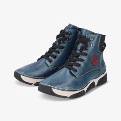 rieker Damen Schnürstiefeletten-Damen Stiefeletten
