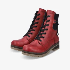 rieker Damen Schnürstiefeletten-Damen Stiefeletten